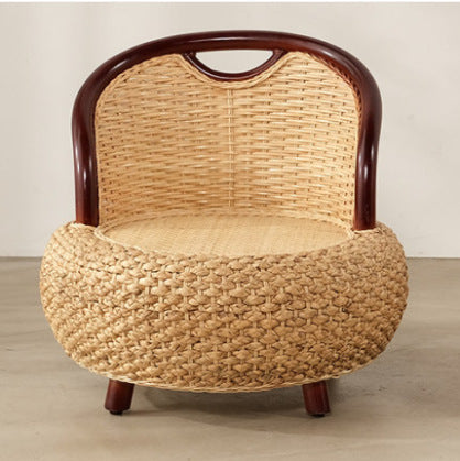 Beautiful Bamboo Rattan Tatami Meditation Chairs