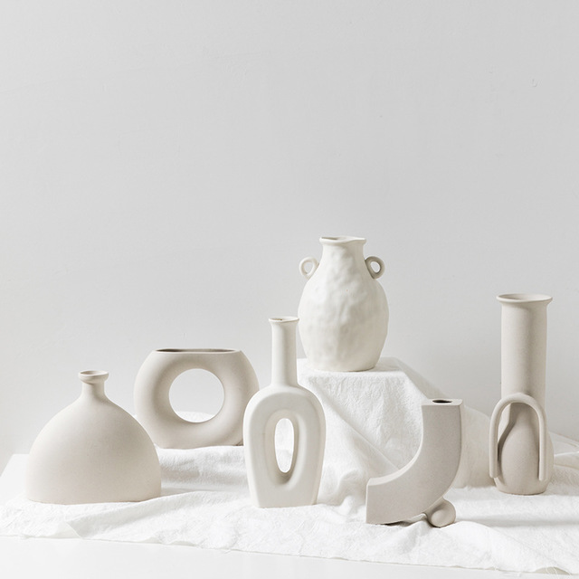 Nordic Art Ceramic Vases