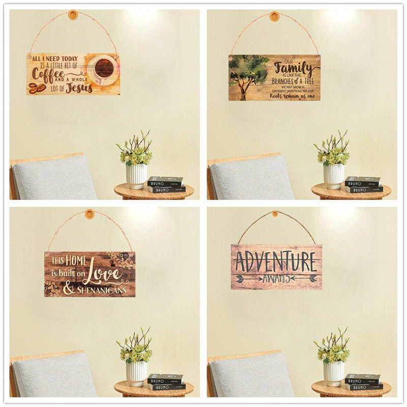 Decorative sign & message boards