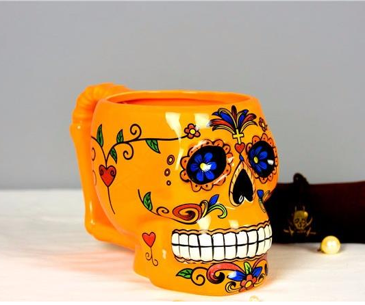 Day Of The Dead Ceramic Mug