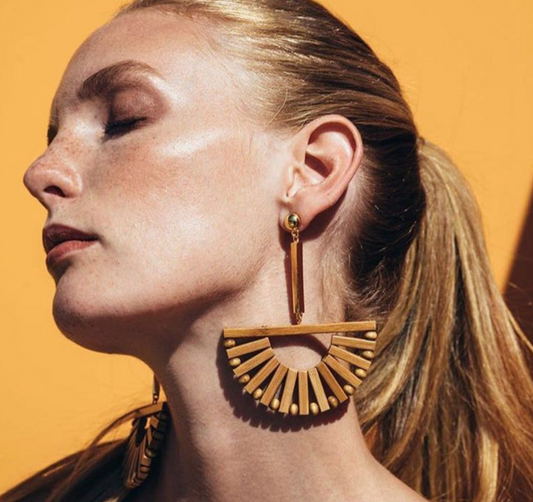 Bamboo Style Icon Earrings