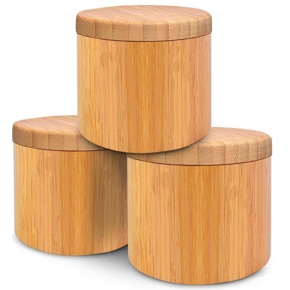 Bamboo spice boxes