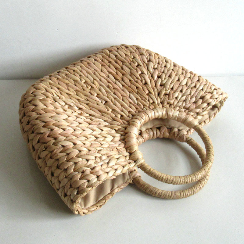 Hand Woven Bamboo Oval Bags