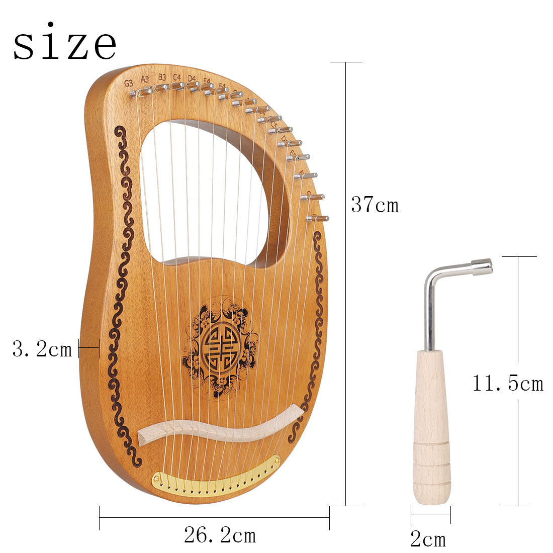 Portable Niche Harp