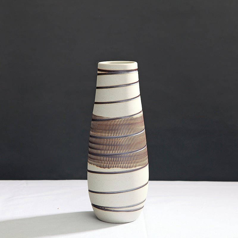 Exquisite Lines Ceramic Vase Collection