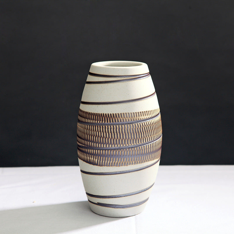 Exquisite Lines Ceramic Vase Collection