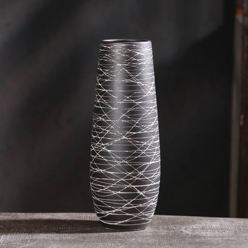 Exquisite Lines Ceramic Vase Collection