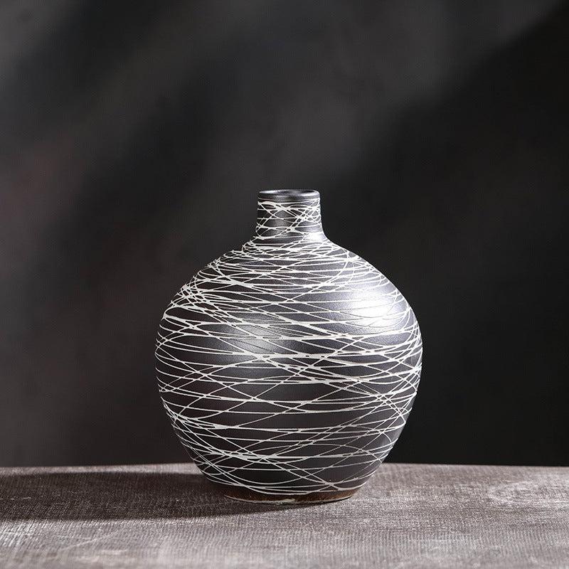 Exquisite Lines Ceramic Vase Collection