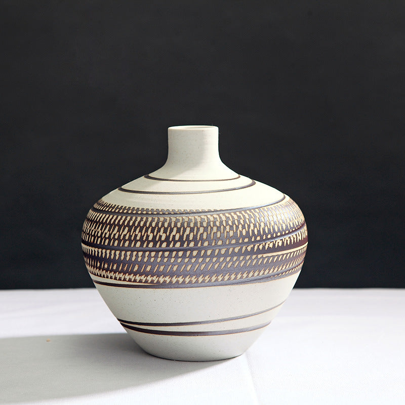 Exquisite Lines Ceramic Vase Collection