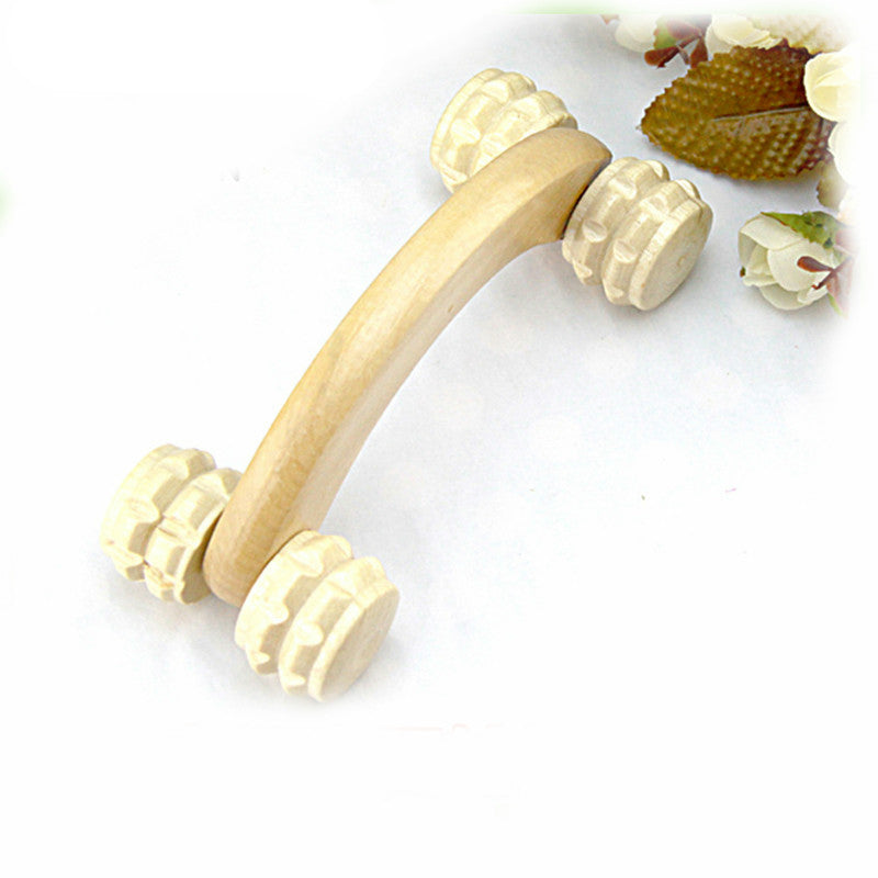 Solid wood Roller Massager