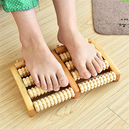 Foot Massager - solid wood roller