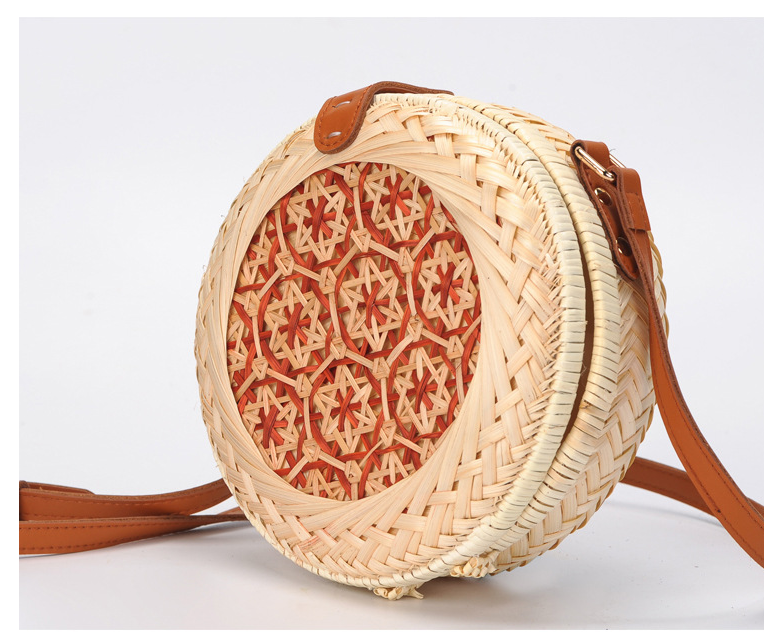 Vietnamese hand woven bamboo braided bag