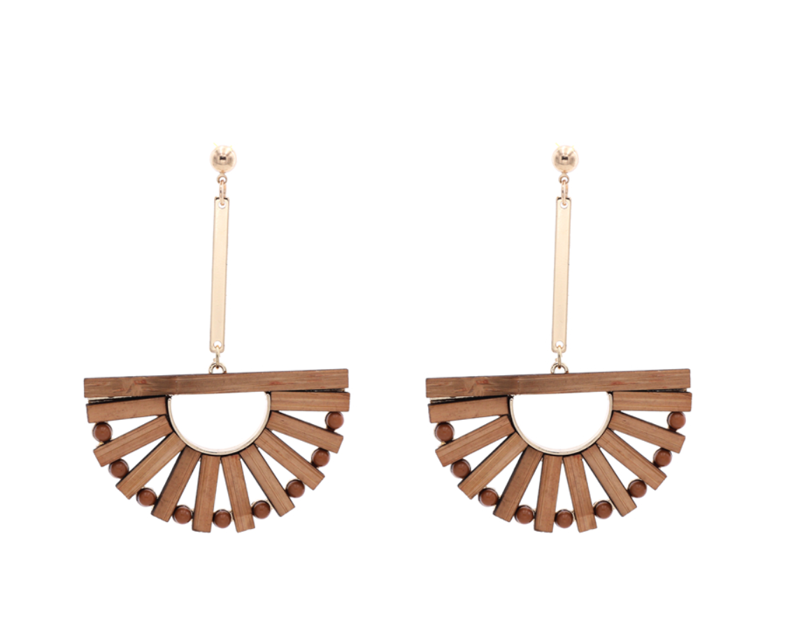 Bamboo Style Icon Earrings