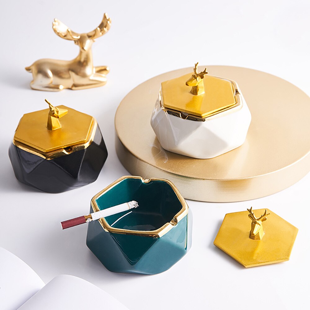 Make A Statement Ceramic Ashtray