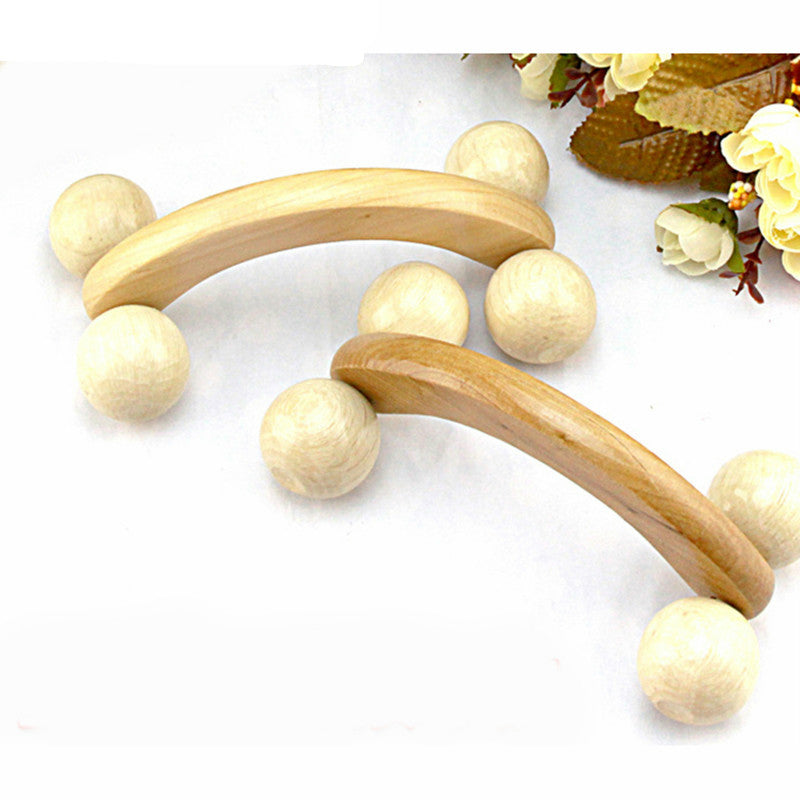 Solid wood Roller Massager