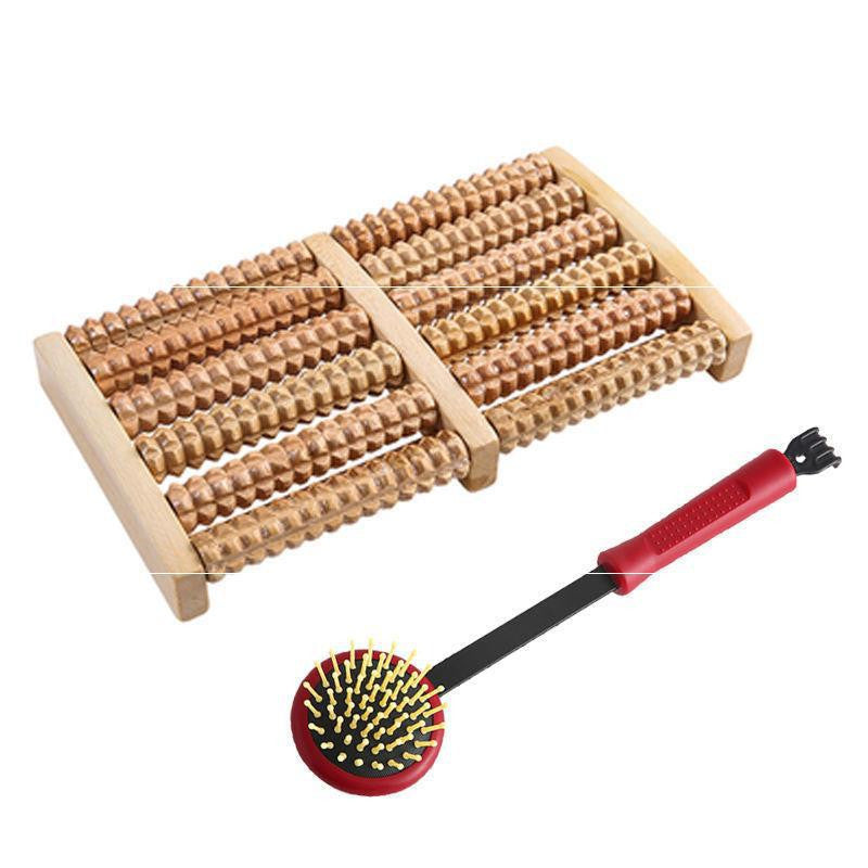 Foot Massager - solid wood roller