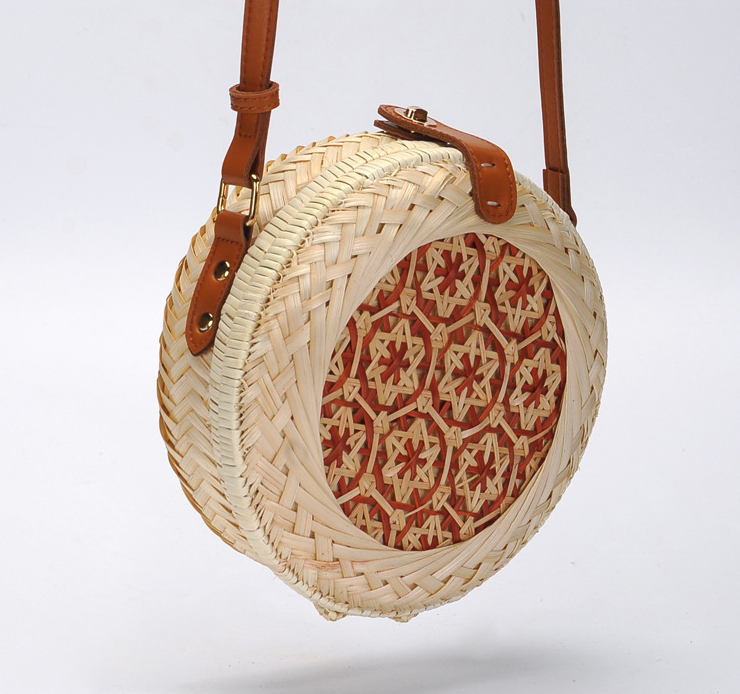 Vietnamese hand woven bamboo braided bag