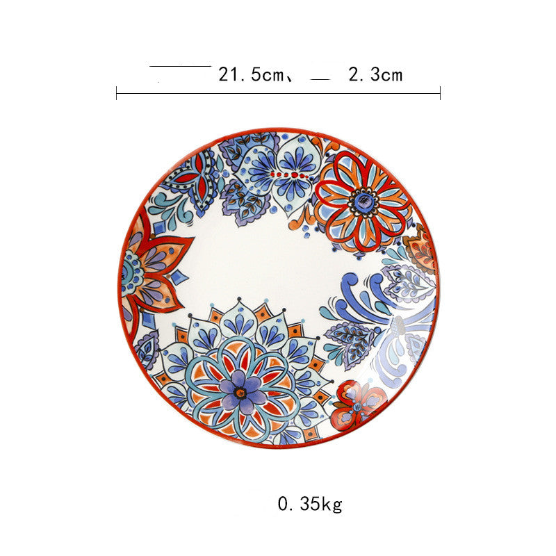 Dreamy Flowers Ceramic Plates & Bowls