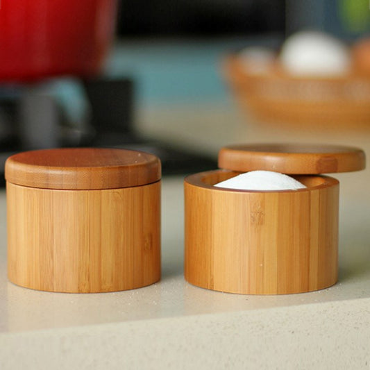 Bamboo spice boxes