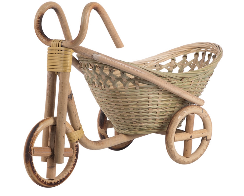 Bamboo Decorative Fruit Basket