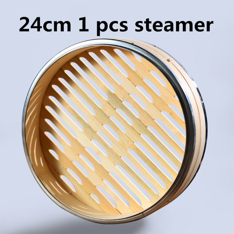 Bamboo steamer - dine with nature