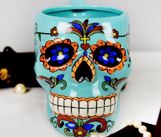 Day Of The Dead Ceramic Mug