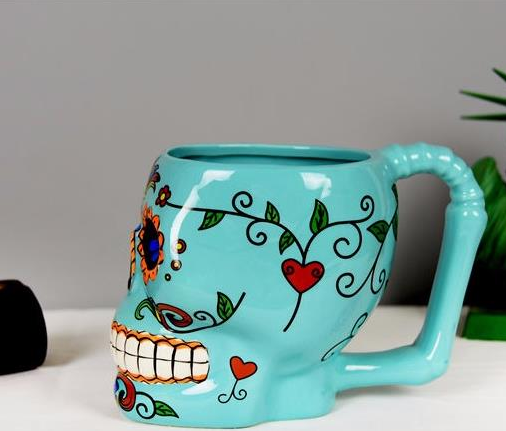 Day Of The Dead Ceramic Mug