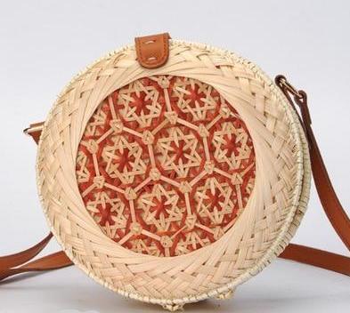 Vietnamese hand woven bamboo braided bag