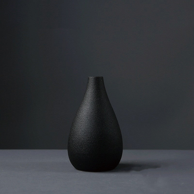 Creative Onyx Noir Ceramic Vases