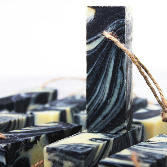 Handmade Bamboo Charcoal Cleansing Soap