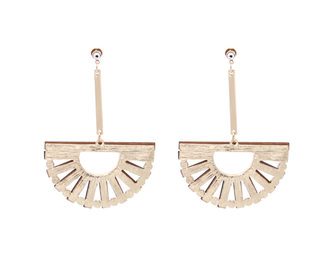 Bamboo Style Icon Earrings