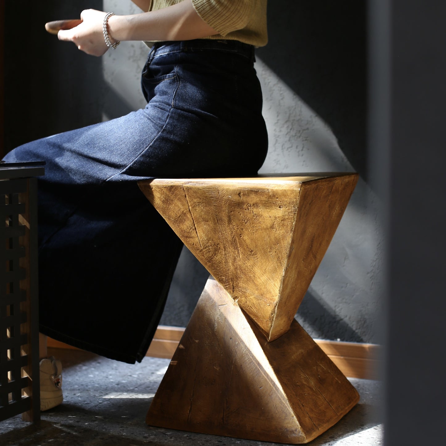 Designer Geometric Coffee Table