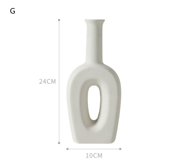 Nordic Art Ceramic Vases