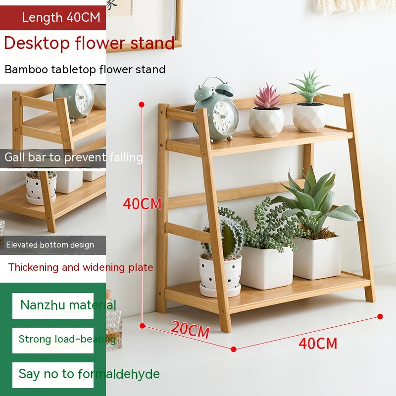 Bamboo Multipurpose Additional Storage Rack