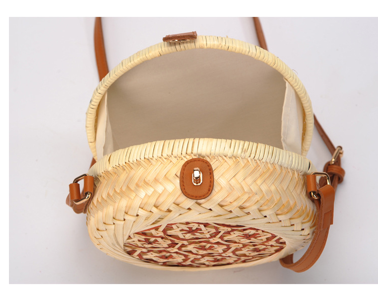 Vietnamese hand woven bamboo braided bag