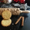 Christmas Elk Print Rolling Pin