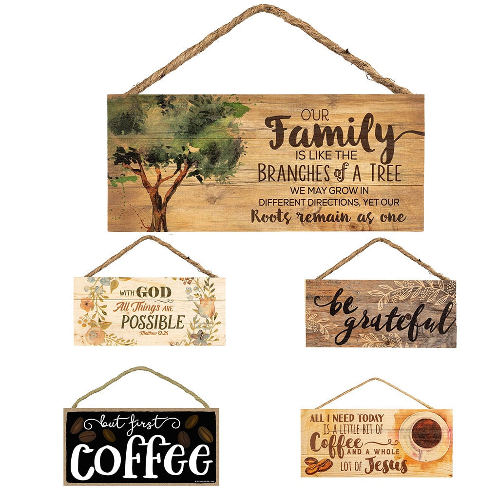 Decorative sign and message boards