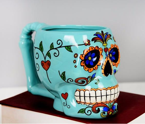 Day Of The Dead Ceramic Mug