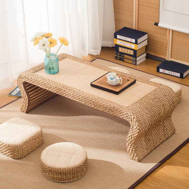 Low Seating for Japanese Tatami Style Coffee Table