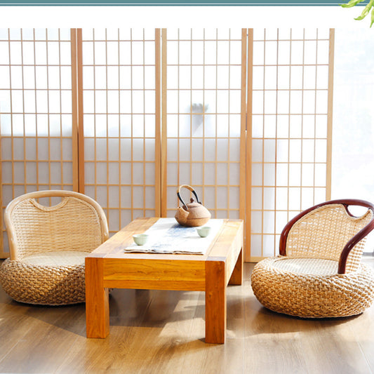 Beautiful Bamboo Rattan Tatami Meditation Chairs