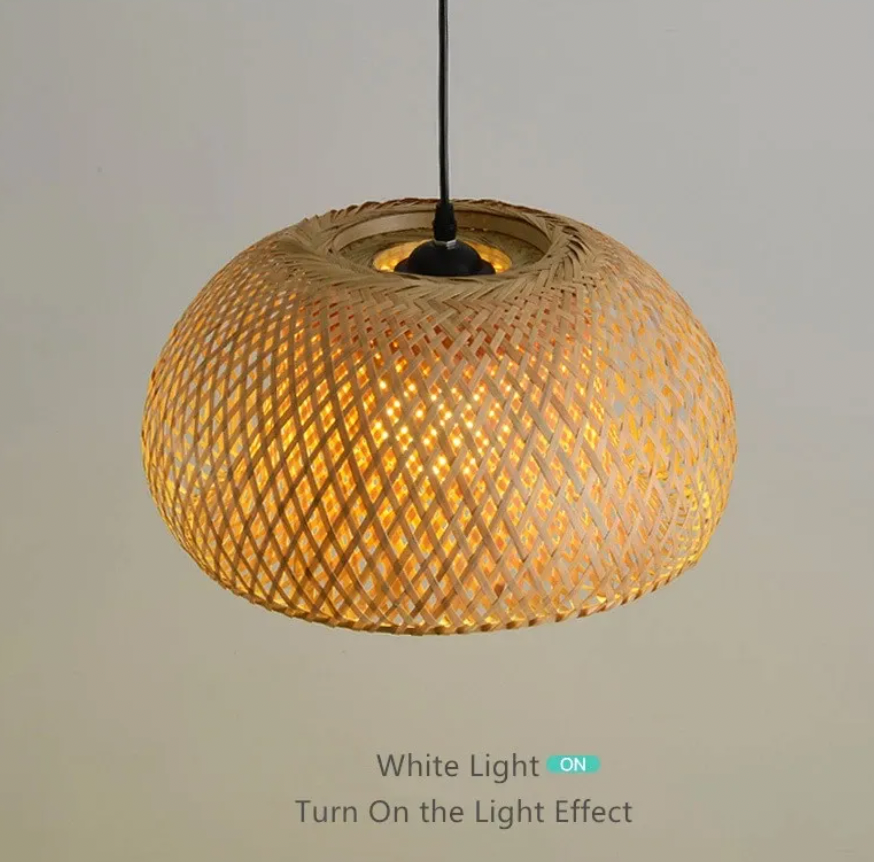 Hand Woven Bamboo Artistic Chandeliers & Pendant lights