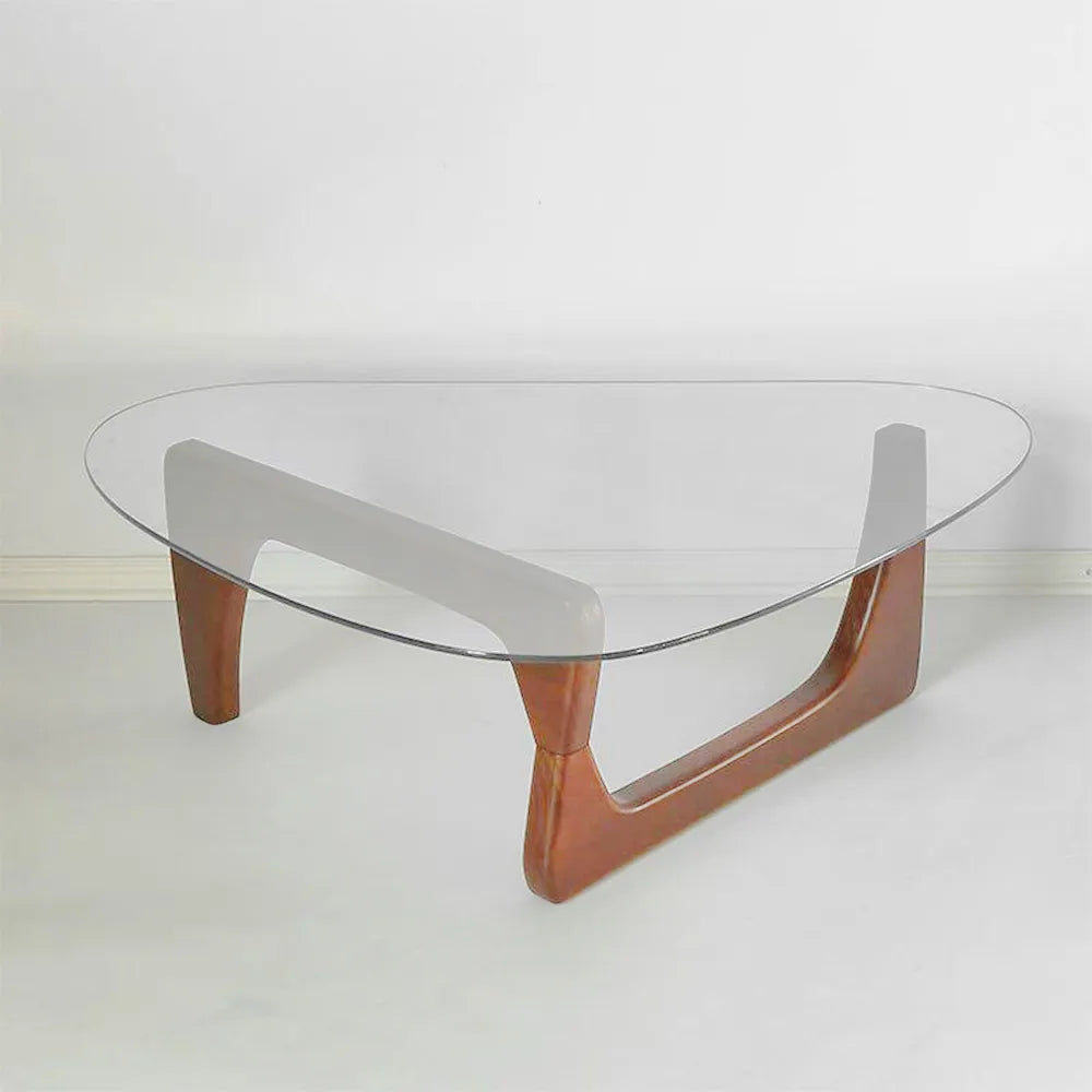 Mid Century Modern Glass Coffee Table