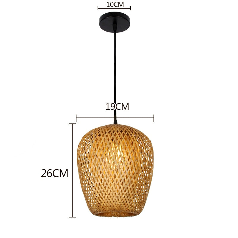 Hand Woven Bamboo Artistic Chandeliers & Pendant lights