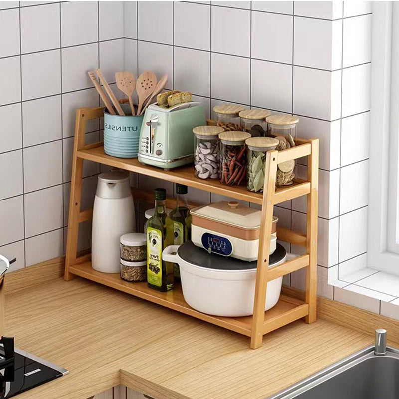 Bamboo Multipurpose Additional Storage Rack