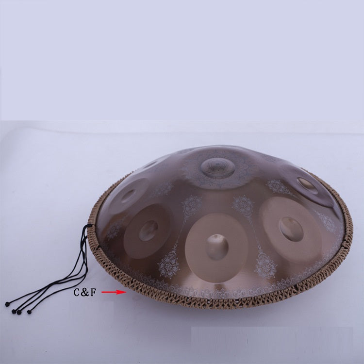 Mandala Engraved Version Hand Disc Drum