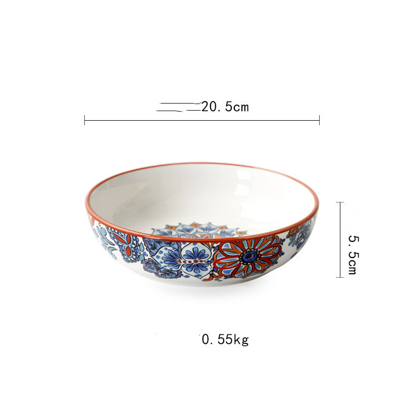 Dreamy Flowers Ceramic Plates & Bowls