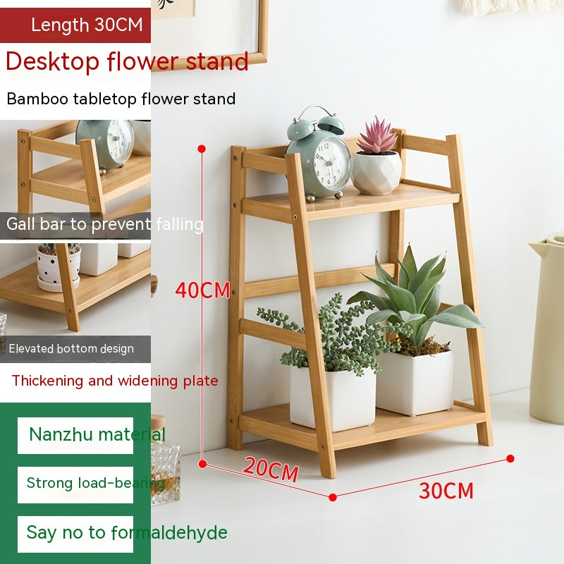 Bamboo Multipurpose Additional Storage Rack