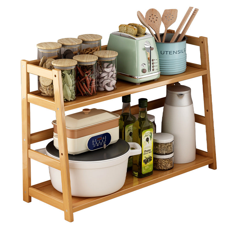 Bamboo Multipurpose Additional Storage Rack