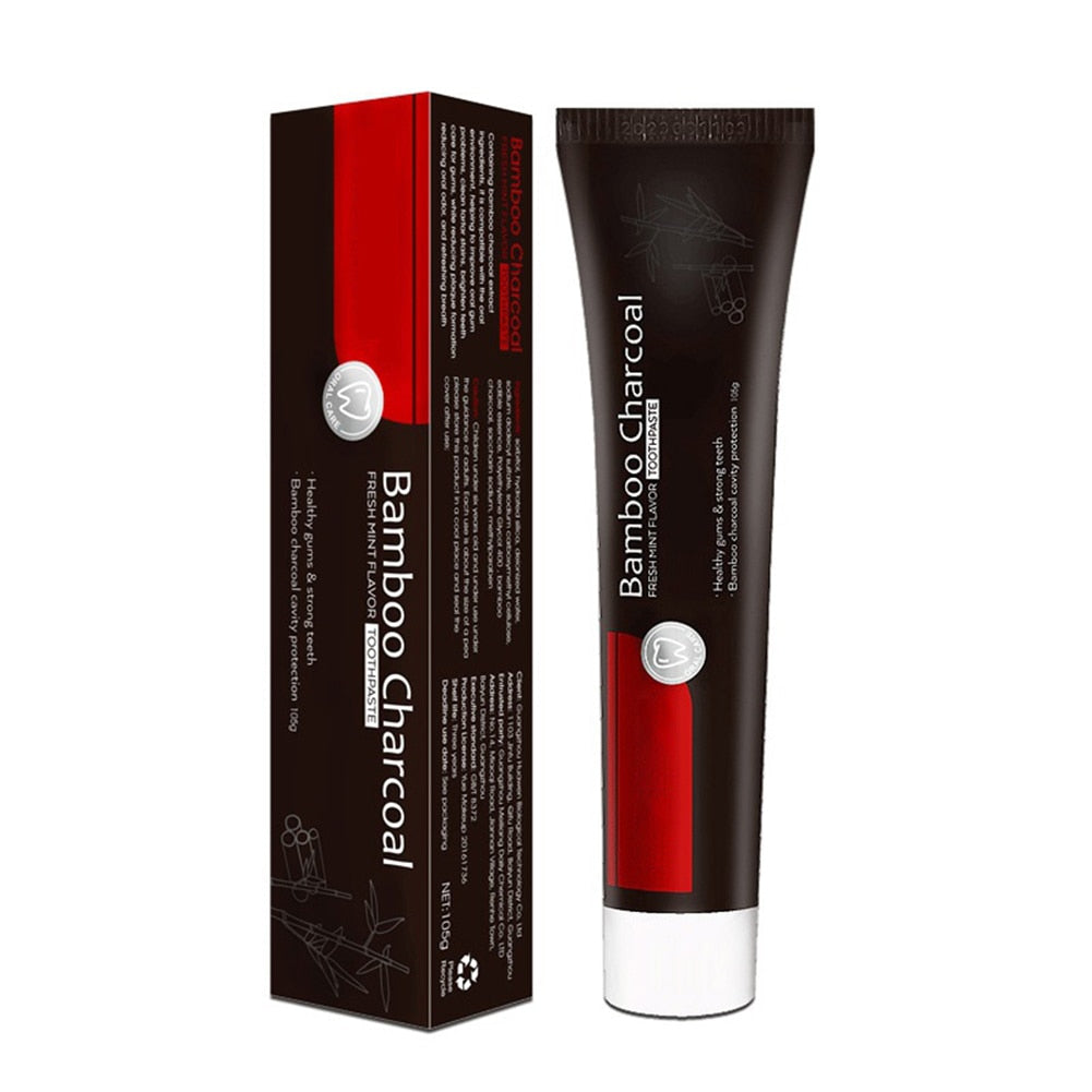 105g Bamboo Charcoal Toothpaste with activated carbon