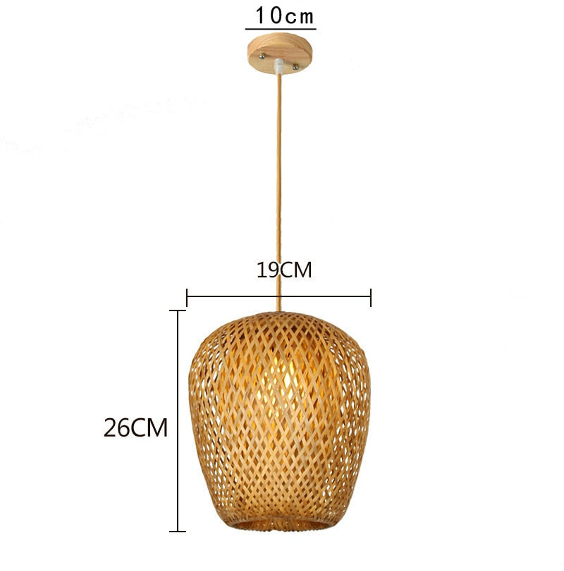 Hand Woven Bamboo Artistic Chandeliers & Pendant lights